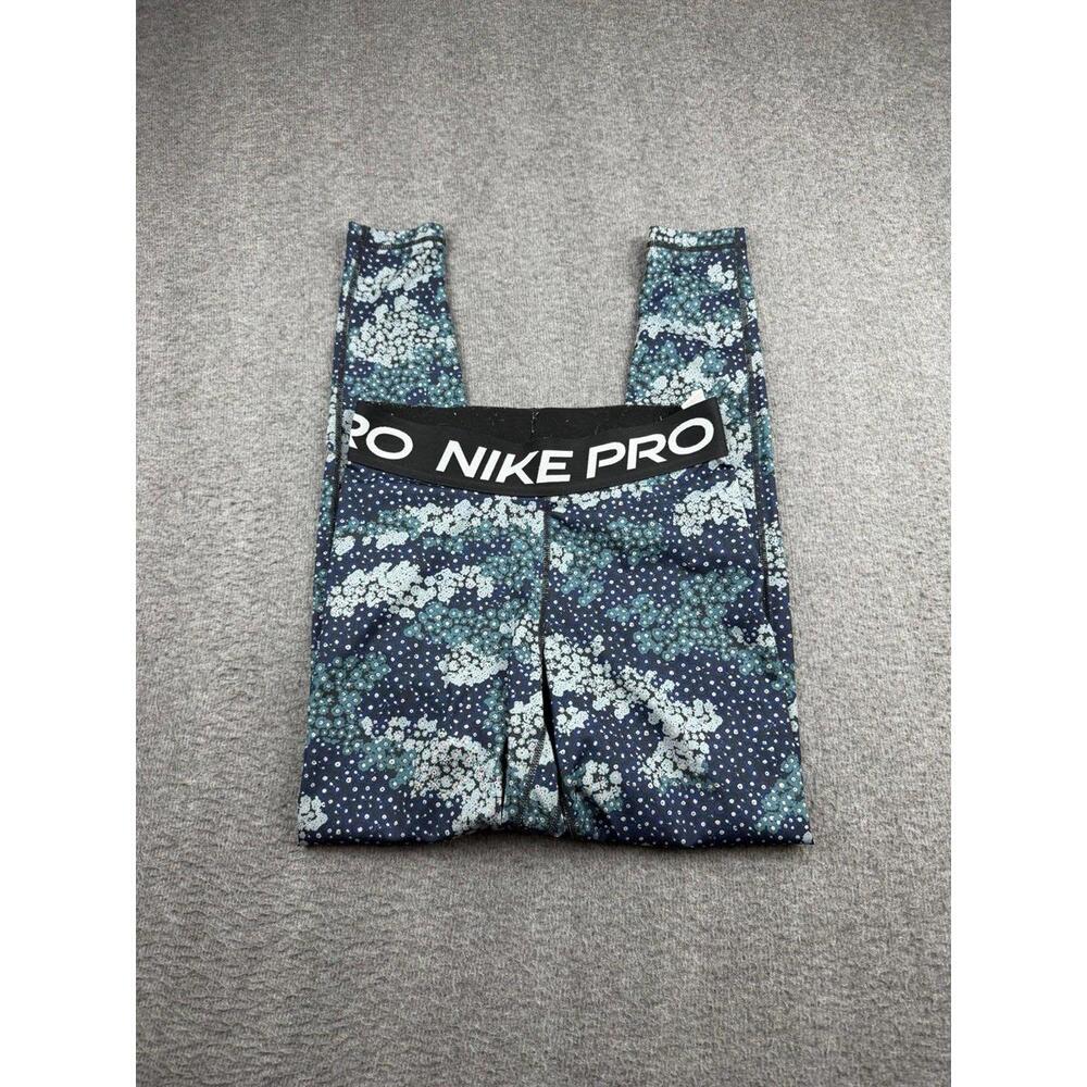 Nike Pro Women's S Small Dri-FIT‎ Floral Training Leggings DM6931-041